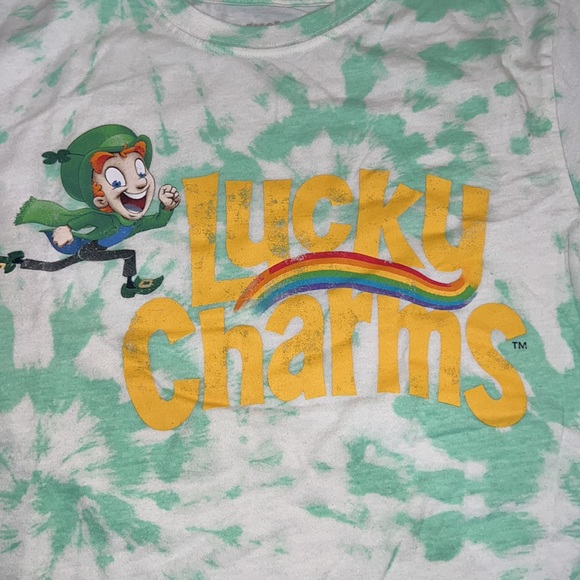 Boys’ Short Sleeve Tie-dye Graphic T-Shirt
with Lucky Charms Size 8 - Picture 2 of 4